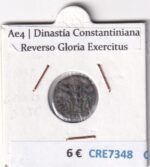 CRE7348 MONEDA ROMANA AE4 DINASTIA CONSTANTINIANA