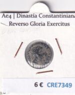 CRE7349 MONEDA ROMANA AE4 DINASTIA CONSTANTINIANA