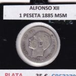 CRE7379 MONEDA ESPAÑA ALFONSO XII 1 PESETA 1885 MSM
