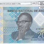 CRJ2285 BILLETE ANGOLA 200 KWANSAS 2020 P-159a SIN CIRCULAR