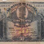 CRBS1774 BILLETE ESPAÑA 50 PESETAS 1907 BC