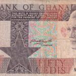 CRBX2523 BILLETE GHANA 50 CEDIS 1980 BC