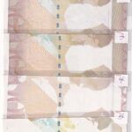 CRBX2566 10 BILLETES VENEZUELA 100 BOLIVARES 2015 PRUEBAS PROGRESIVAS