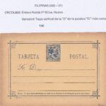 CRCOL808 ENTERO POSTAL FILIPINAS Nº 9CCA VER DESCRIPCON EN FOTO