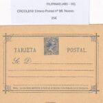 CRCOL810 ENTERO POSTAL FILIPINAS Nº 9B VER DESCRIPCON EN FOTO