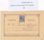 CRCOL811 ENTERO POSTAL FILIPINAS Nº 10 VER DESCRIPCON EN FOTO