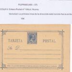 CRCOL814 ENTERO POSTAL FILIPINAS Nº 10ACD VER DESCRIPCON EN FOTO