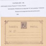CRCOL823 ENTERO POSTAL FILIPINAS Nº 11CCA VER DESCRIPCON EN FOTO