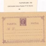 CRCOL836 ENTERO POSTAL FILIPINAS Nº 14 VER DESCRIPCON EN FOTO