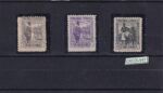 CRCOL447 SELLOS COLONIA ESPAÑA GUINEA Nº CAT 264-66 CON CHARNELA