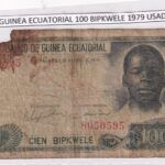 CRBX3043 BILLETE GUINEA ECUATORIAL 100 BIPKWELE 1979 USADO
