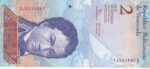 CRBX2357 BILLETE VENEZUELA 2 BOLIVARES 2008 SIN CIRCULAR