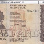 CRBX3093 BILLETE SUDAFRICA 20 RAND ND BC