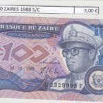 CRBX3101 BILLETE ZAIRE 100 ZAIRES 1988 SIN CIRCULAR