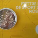 HEUR0612 MONEDA FRANCIA 2 EUROS 2021 (JJOO París 2024) COIN CARD
