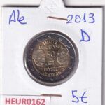 HEUR0162 MONEDA ALEMANIA 2 EUROS 2013 Letra D (Tratado del Eliseo)
