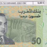 CRBX3110  BILLETE MARRUECOS 50 DIRHAMS 2002 EBC