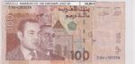 CRBX3112  BILLETE MARRUECOS 100 DIRHAMS 2002 BC