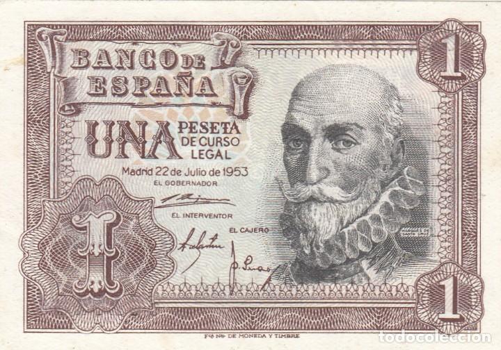 imagen-13-361.jpg CRBS0054 BILLETE ESPAÑA 1 PESETA 1953 SIN SERIE - Imagen 1
