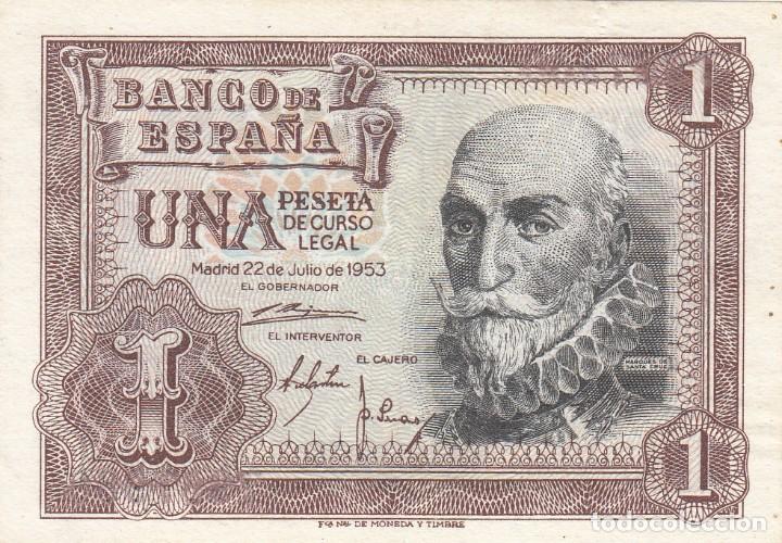 imagen-13-365.jpg CRBS0053 BILLETE ESPAÑA 1 PESETA 1953 SIN SERIE - Imagen 1