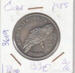 MONEDA CUBA 1 PESO 1985