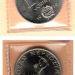 MONEDA HUNGRÍA 10 FORINT 1972 EN SU BLISTER