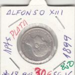 MONEDA ESPAÑA ALFONSO XIII 1 PESETA 1899 PLATA