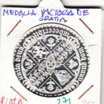 MEDALLA PLATA VICTORIA DE GRATIA