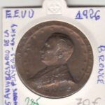 MEDALLA EEUU 1926 BRONCE 15 ANV PLAYERS