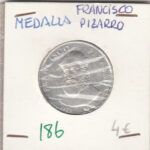 CRM0186 MEDALLA FRANCISCO PIZARRO