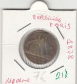 CRM0218 MEDALLA EXPOSICION PARIS 1878
