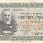 BILLETE ESPAÑA 50 PESETAS 1940