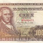 BILLETE ESPAÑA 100 PESETAS 1948