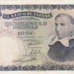 BILLETE ESPAÑA 500 PESETAS 1946