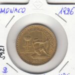 MONEDA MONACO 2 FRANCOS 1926