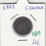 MONEDA GRAN BRETAÑA 1891