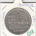 MONEDA PORTUGAL 200 ESCUDOS 1993