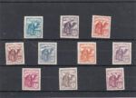 CRCOL008 SELLOS COLONIA SAHARA CAT NE1-10 XX SIN CHARNELA