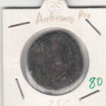 CRBAN080 MONEDA ROMANA BAJO IMPERIO ANTONIANO PIO BC