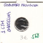CRE0568 MONEDA ESPAÑA GOBIERNO PROVISIONAL 1 CENTIMO 1870 MBC