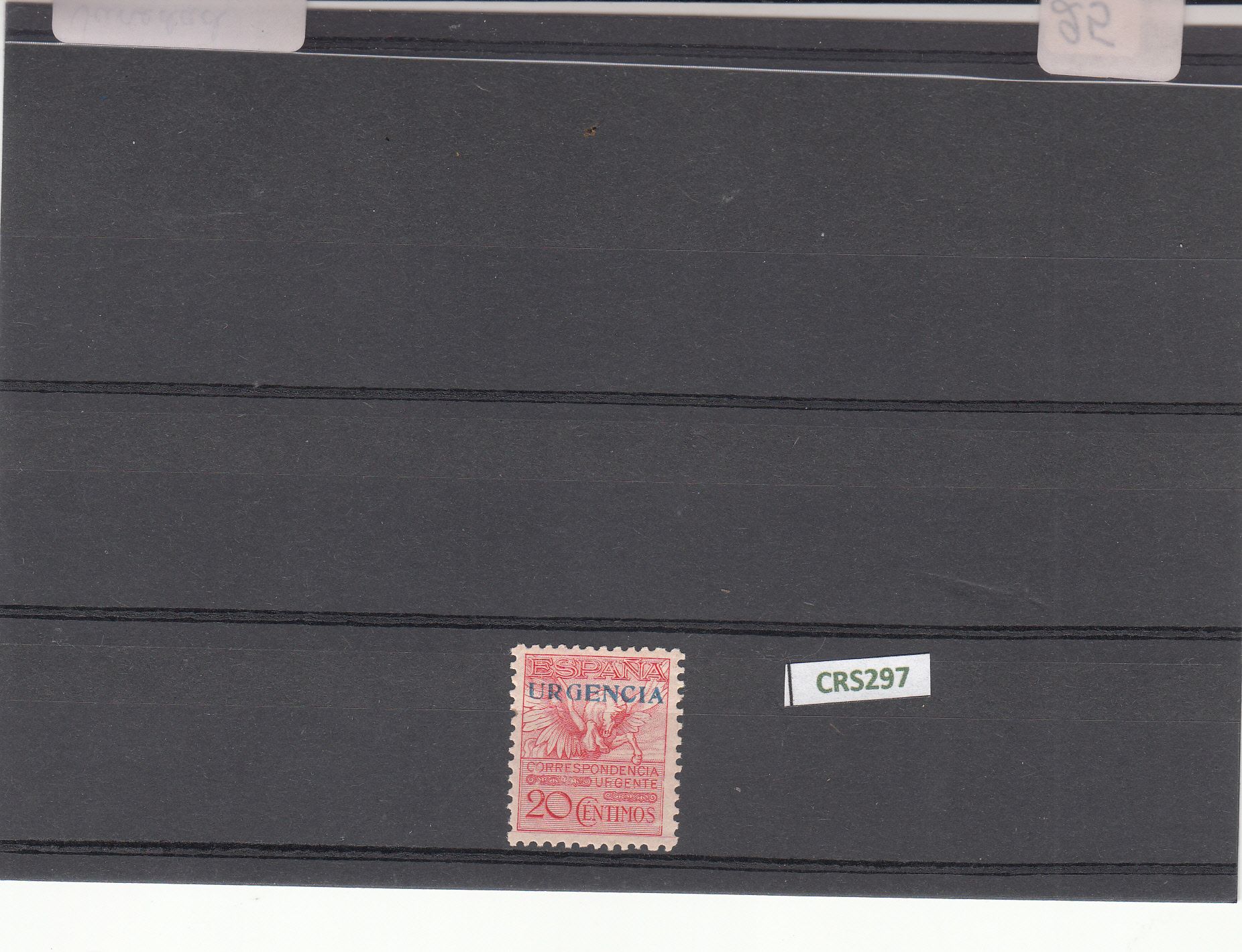 imagen-13-8299.jpg CRS347 SELLO ESPAÑA Nº CAT 489 XX VARIEDAD NUMERACION AL DORSO DESPLAZADA - Imagen 1