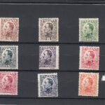 CRS382 SELLOS ESPAÑA Nº CAT 490-98 X BIEN CENTRADOS