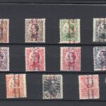 CRS390 SELLOS ESPAÑA Nº CAT 593-603 X