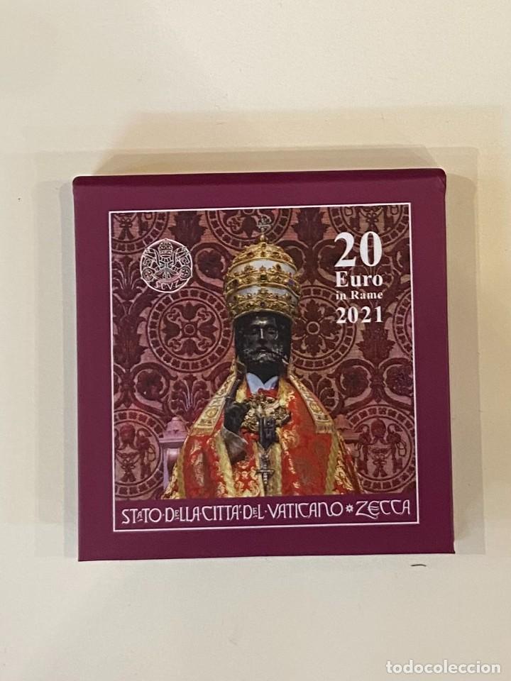 imagen-13-858.jpg CARTERA VATICANO MONEDA 20 EUROS 2021 - Imagen 1