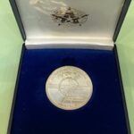 CREXP195 ESTUCHE MONEDA CABO VERDE PLATA 10 ESCUDO X ANIV. INDEPENDENCIA