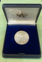 CREXP195 ESTUCHE MONEDA CABO VERDE PLATA 10 ESCUDO X ANIV. INDEPENDENCIA
