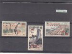 CRSEXT0045 SELLOS CAMERUN Nº CAT 49-51 X CON CHARNELA