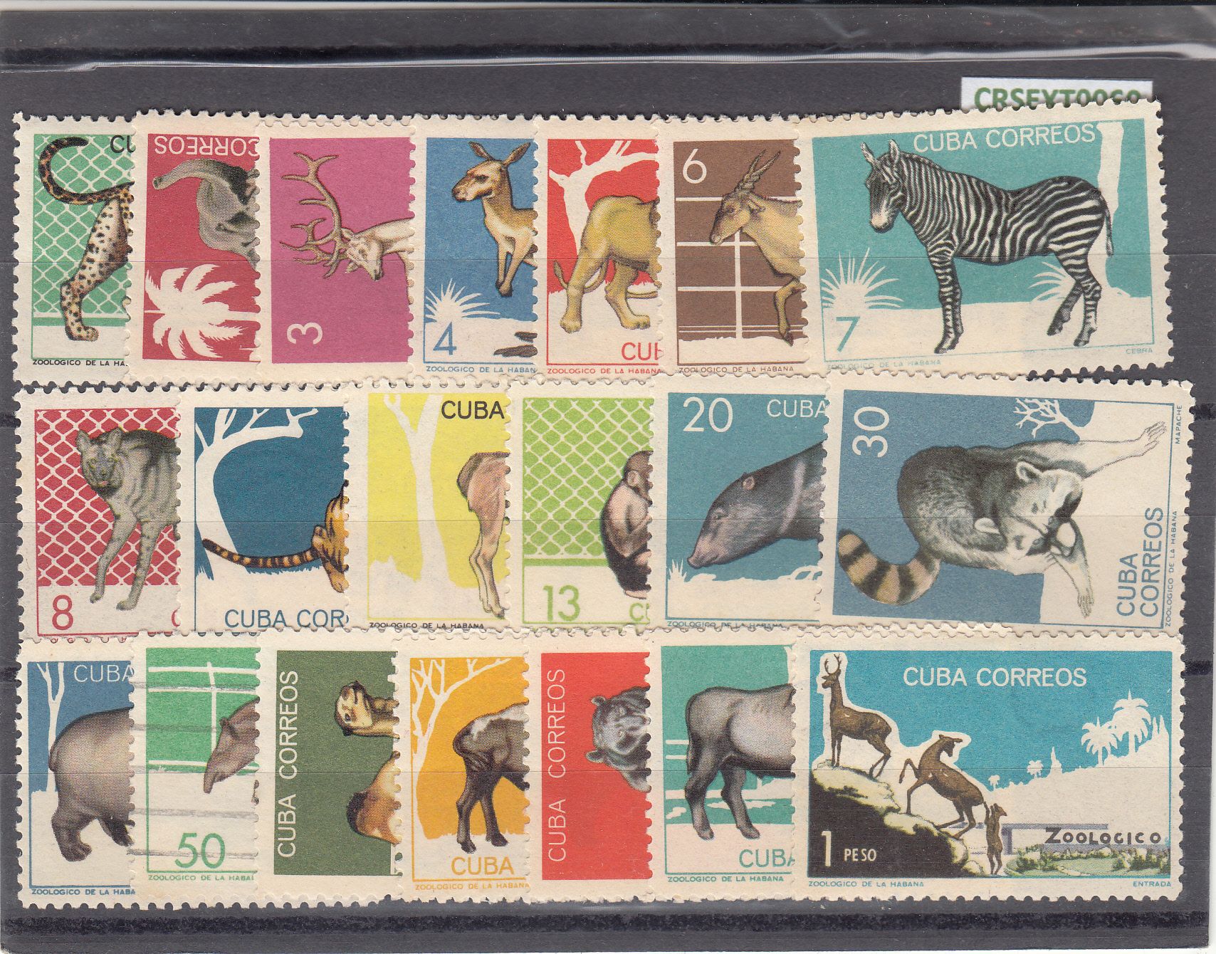 imagen-13-9011.jpg CRSEXT0060 SELLOS CARIBE Nº CAT 768-85 X Y 780 USADO - Imagen 1