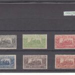CRSEXT0094 SELLOS FRANCIA PAQUETES POSTALES Nº CAT 9-14 X SIN CHARNELA