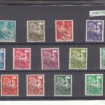 CRSEXT0096 SELLOS FRANCIA (PLEOBLITERADO) Nº CAT 106-18 X CON CHARNELA